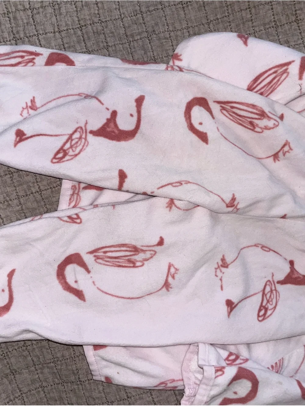 OshKosh B'gosh Pink Penguin Zip Pajama Set